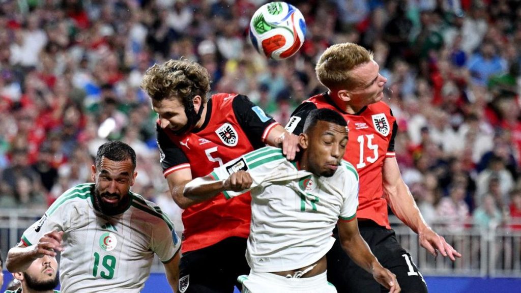 Aljazair vs Austria